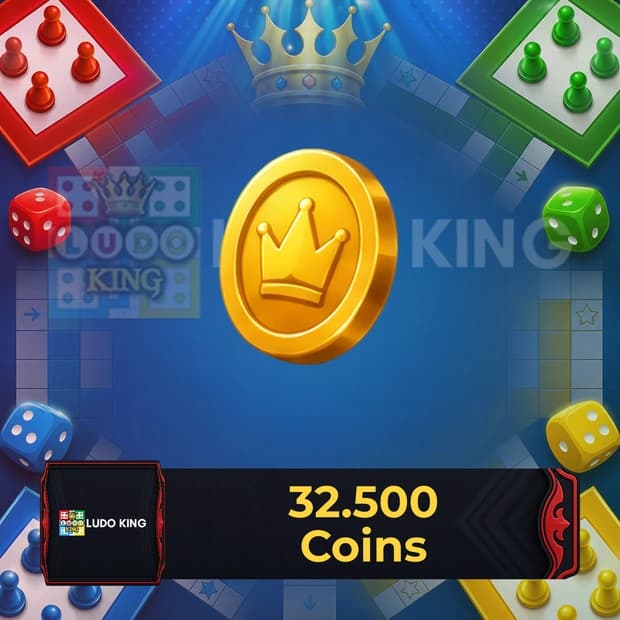 Ludo King 32,500 Coins