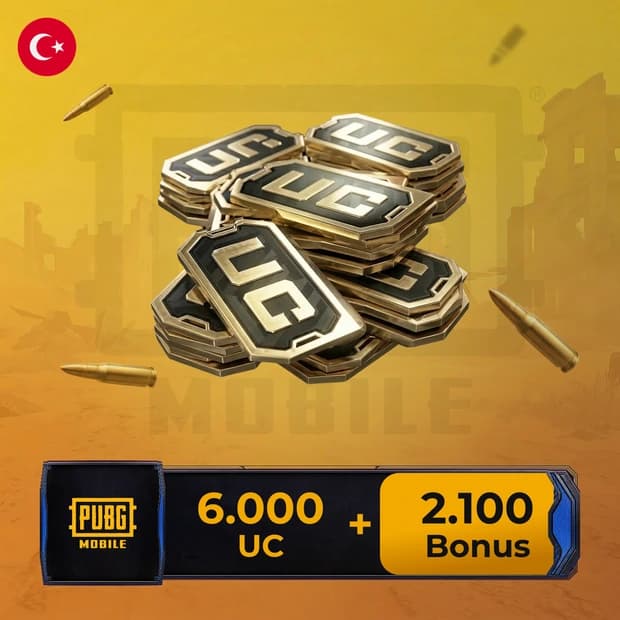 PUBG Mobile 8.100 UC TR