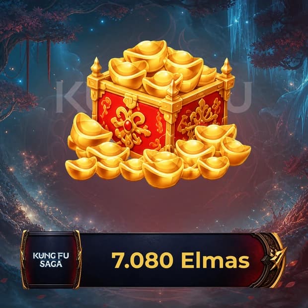 Kung Fu Saga 7,080 Diamonds