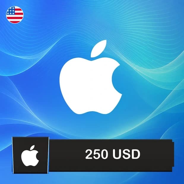 App Store & iTunes Gift Card 250 USD - ABD