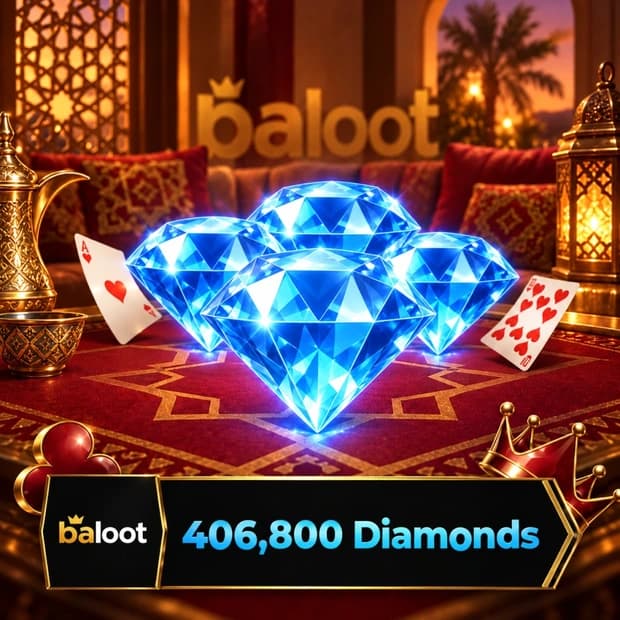 Baloot 406,800 Diamonds