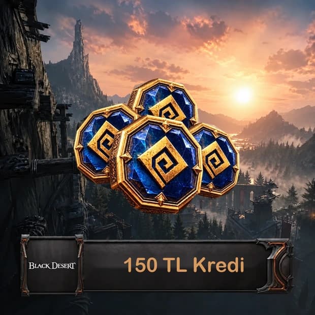 Black Desert Online 150 TL Kredi