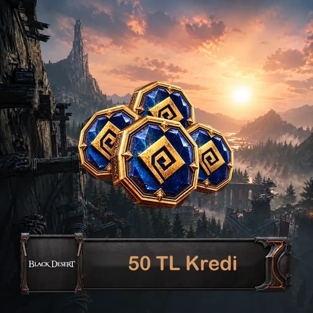 Black Desert Online 50 TL Kredi