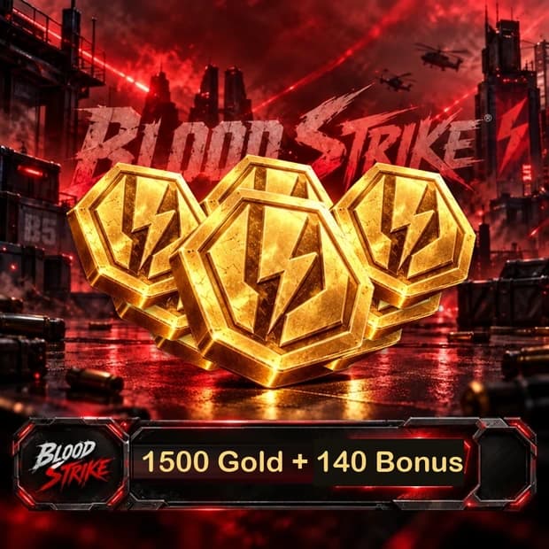 Blood Strike 1,640 Gold