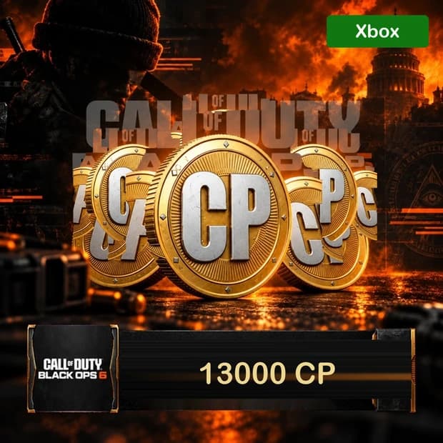 Call of Duty: Black Ops 6 13,000 COD Points — Xbox One