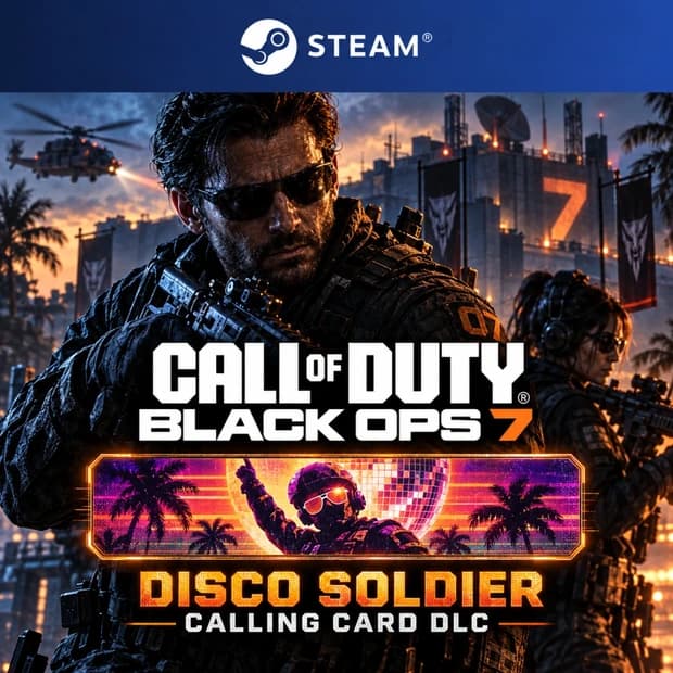 Call of Duty: Black Ops 7 - Disco Soldier Calling Card DLC