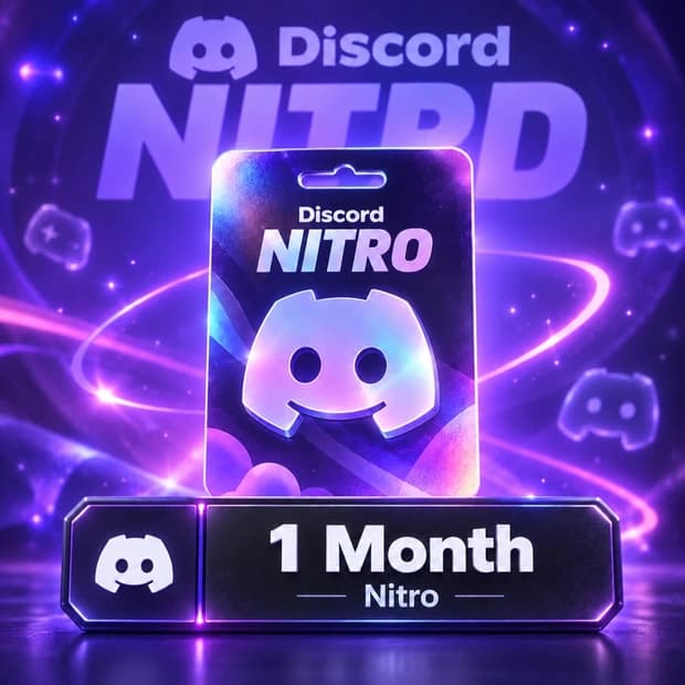 Discord Nitro 1 Month Subscription Code