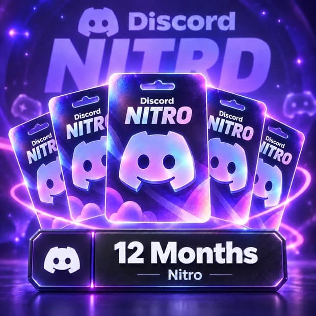Discord Nitro 1 Yıllık Abonelik Kodu