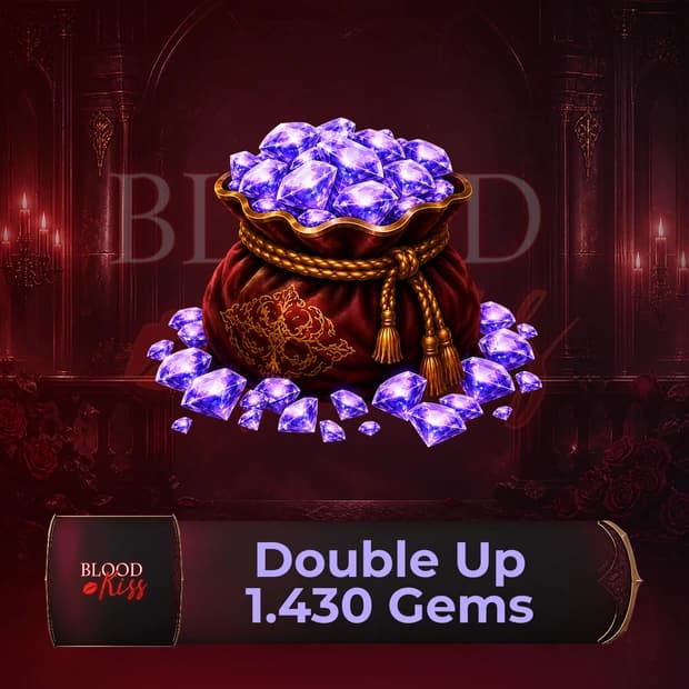 Blood Kiss: Vampire Story Double Up 1,430 Gems