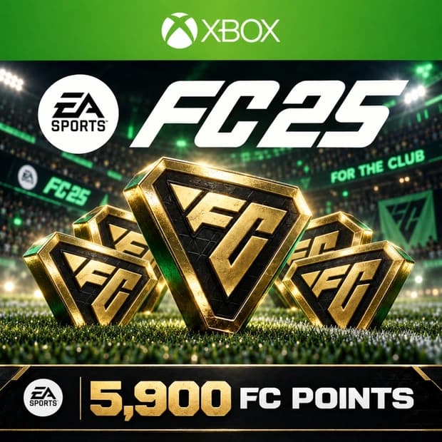 EA SPORTS FC 25 5,900 FC Points — Xbox One