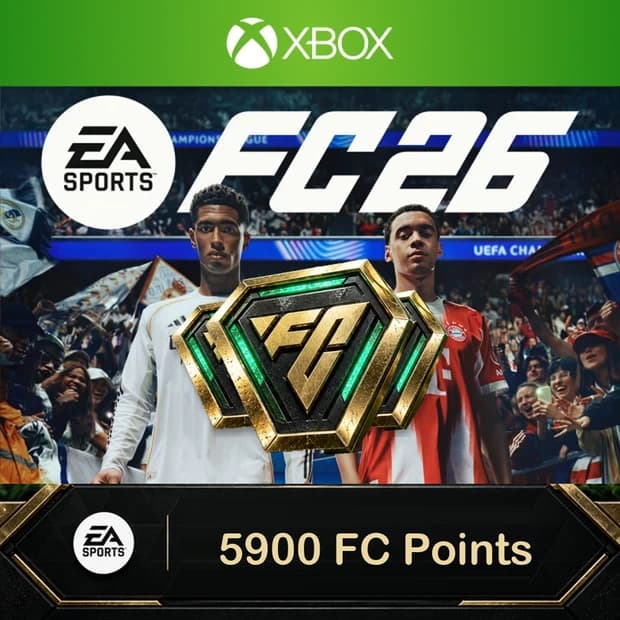 EA SPORTS FC 26 5,900 FC Points — Xbox One