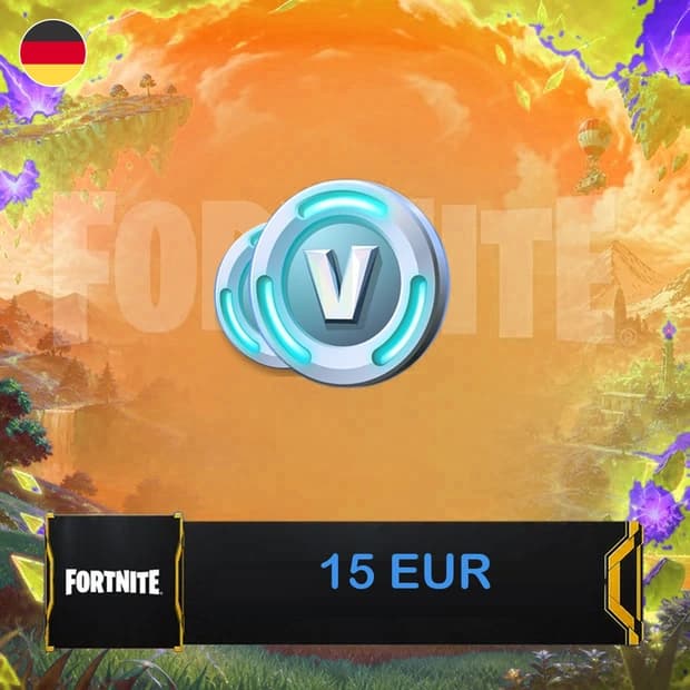 Fortnite 15 EUR Epic Games Gift Card - Germany
