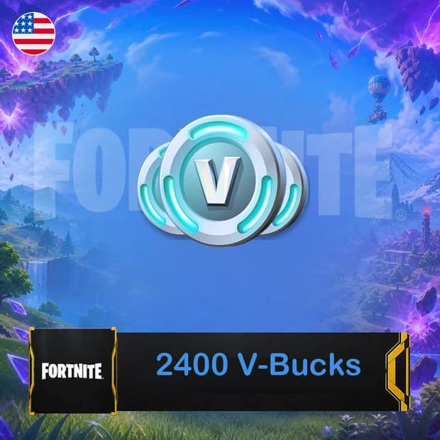 Fortnite 2,400 V-Bucks — Epic Games - USA