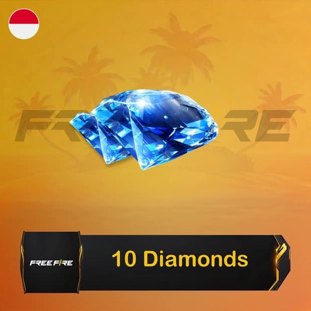 Free Fire 10 Diamonds - Indonesia