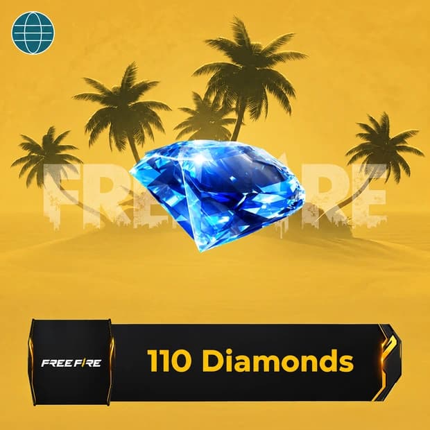 Free Fire 110 Diamonds - MENA