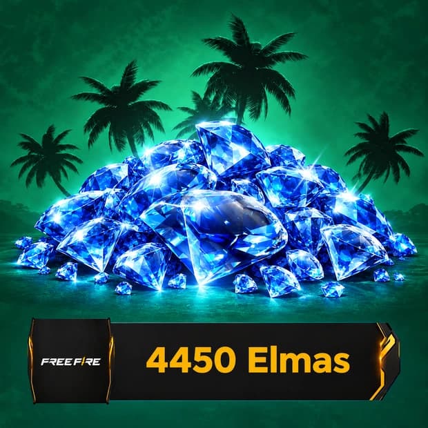 Free Fire 4,450 Diamond Top Up Global