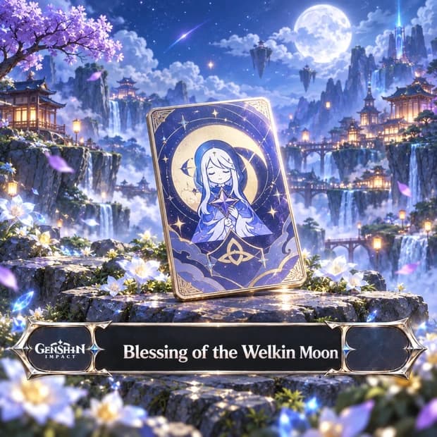 Genshin Impact Blessing of the Welkin Moon