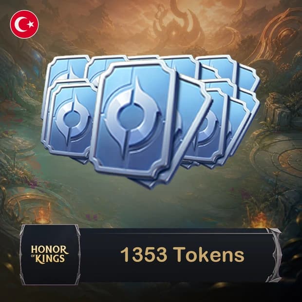 Honor of Kings 1,353 Tokens Top-Up TR