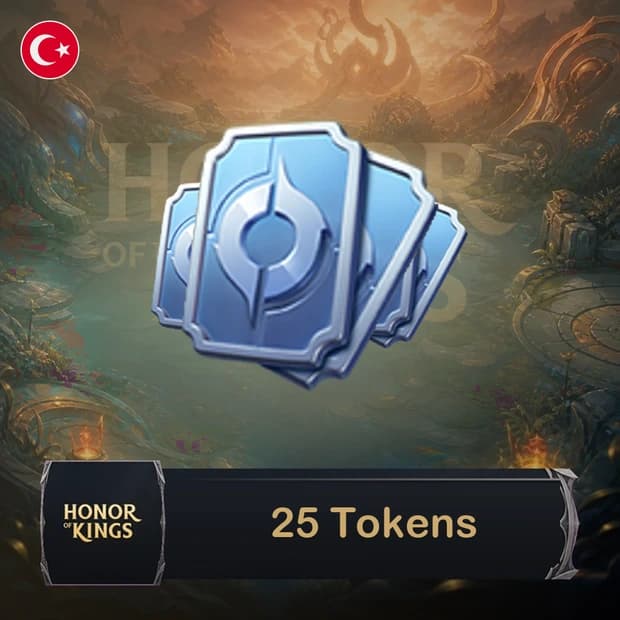 Honor of Kings 25 Tokens Top-Up TR
