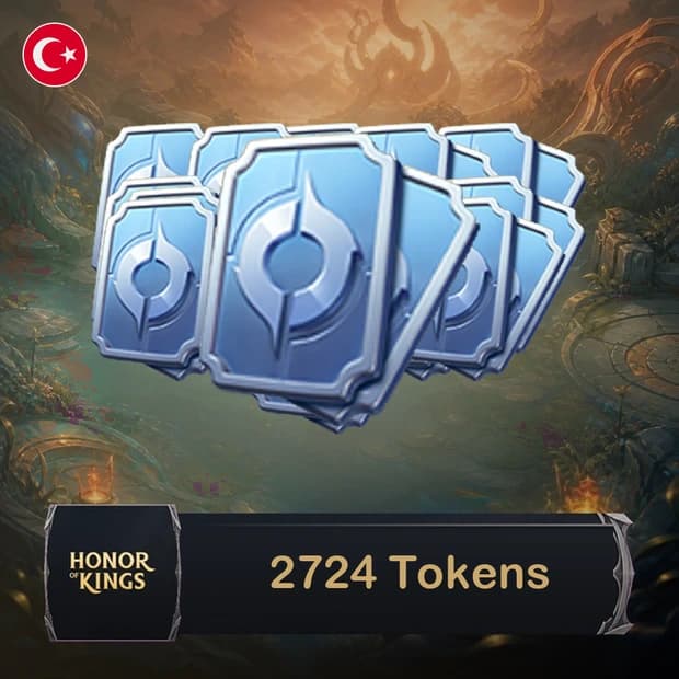 Honor of Kings 2,724 Tokens Top-Up TR