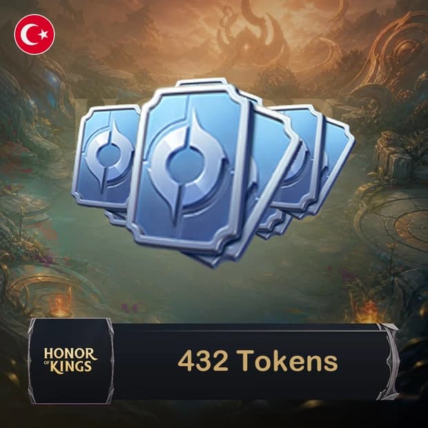 Honor of Kings 432 Tokens Top-Up TR