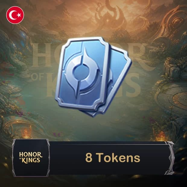 Honor of Kings 8 Tokens Top-Up TR