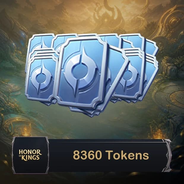 Honor of Kings 8,360 Tokens