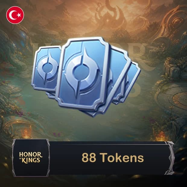 Honor of Kings 88 Tokens Top-Up TR