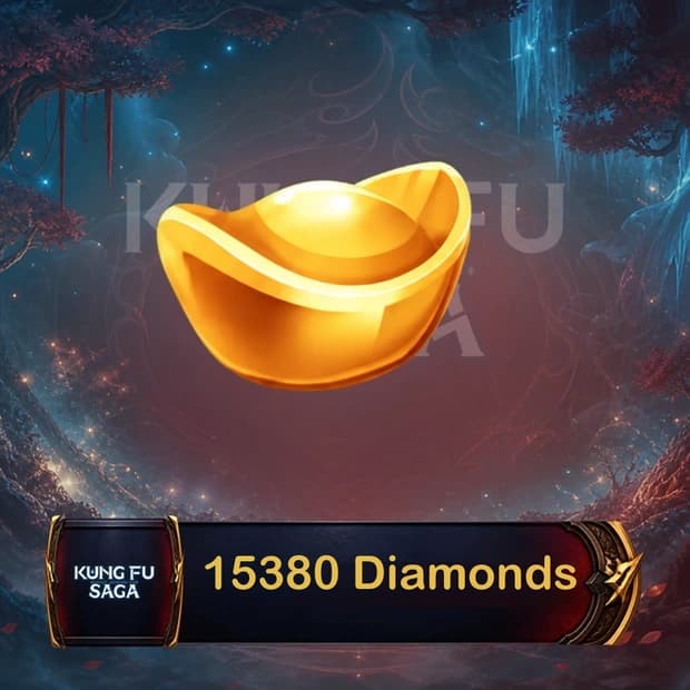 Kung Fu Saga 15,380 Diamonds
