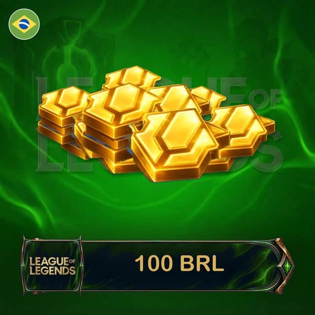 League of Legends 100 BRL RP - Brazil