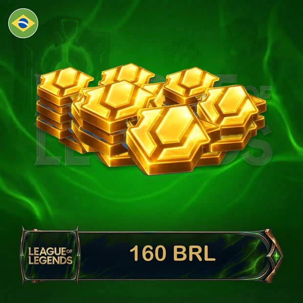 League of Legends 160 BRL RP - Brazil