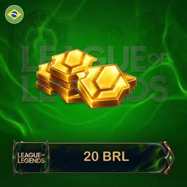 League of Legends 20 BRL RP - Brazil