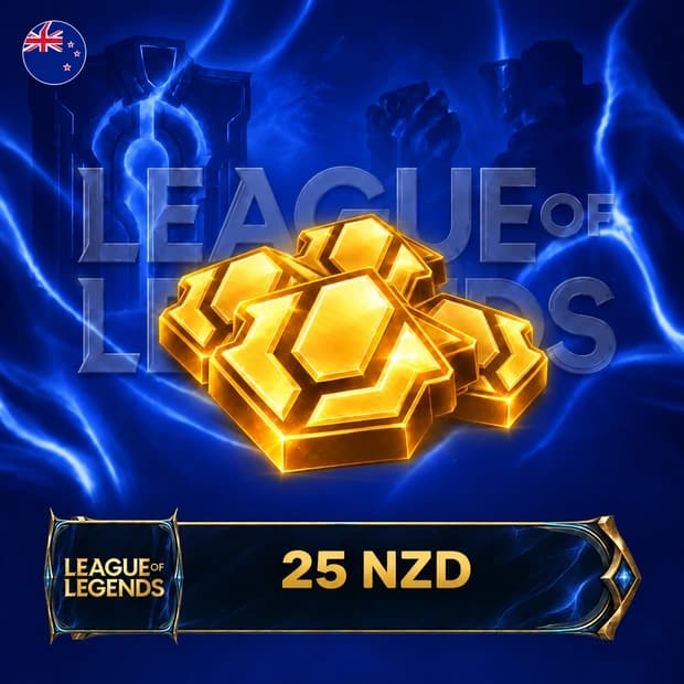 League of Legends 25 NZD RP - New Zealand