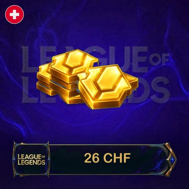 League of Legends 26 CHF RP - Switzerland