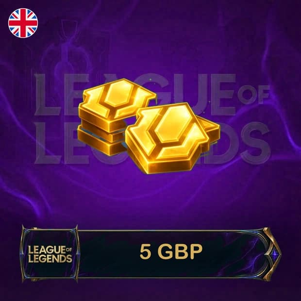 League of Legends 5 GBP RP - United Kingdom