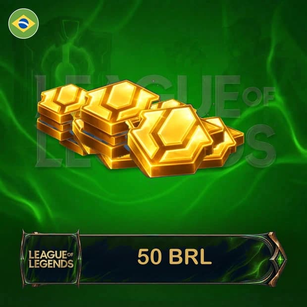 League of Legends 50 BRL RP - Brazil