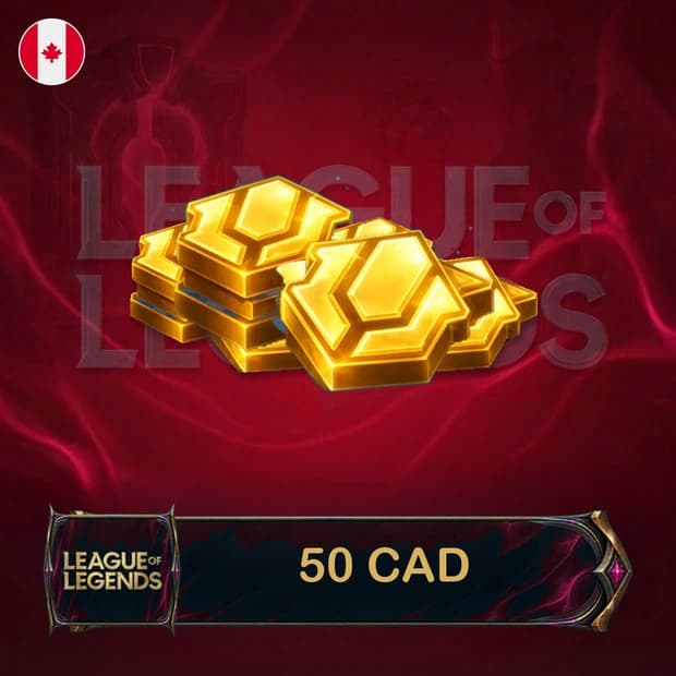 League of Legends 50 CAD RP - Canada