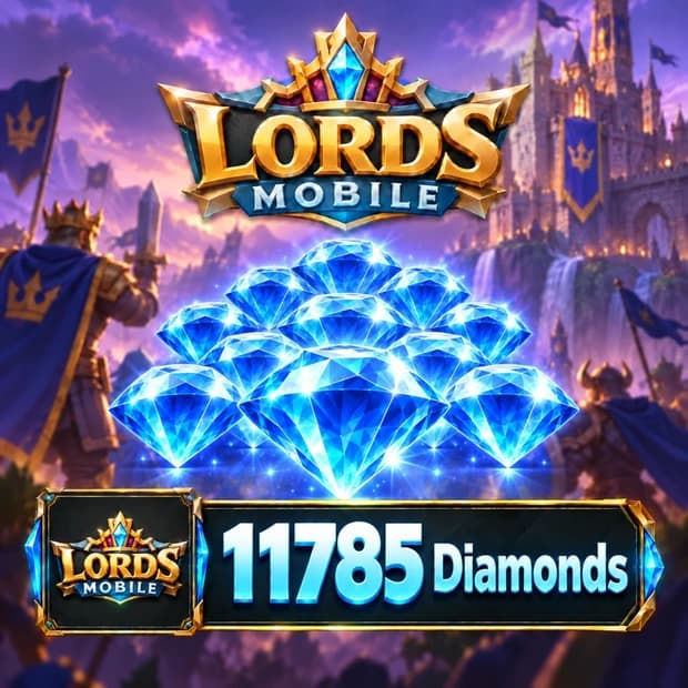 Lords Mobile 11,785 Diamonds