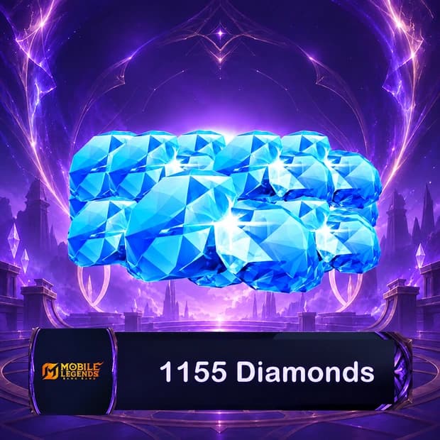 Mobile Legends 1,155 Diamonds