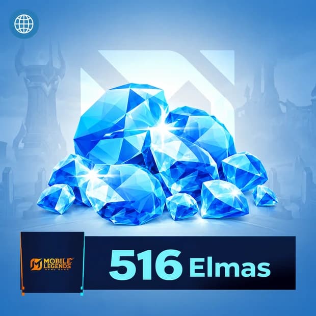 Mobile Legends 516 Diamonds (465 + 51) Global