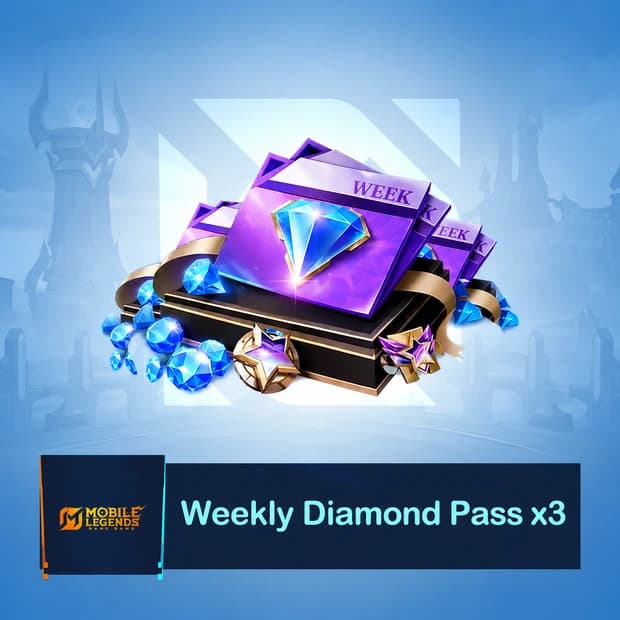 Mobile Legends Weekly Diamond Pass x3 Global