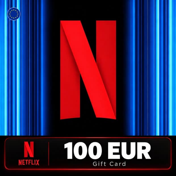 Netflix Gift Card 100 EUR - Europe