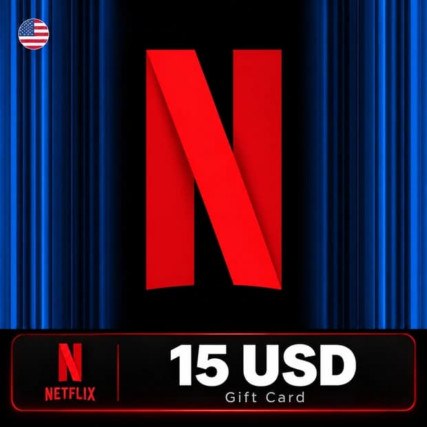 Netflix Gift Card 15 USD - USA