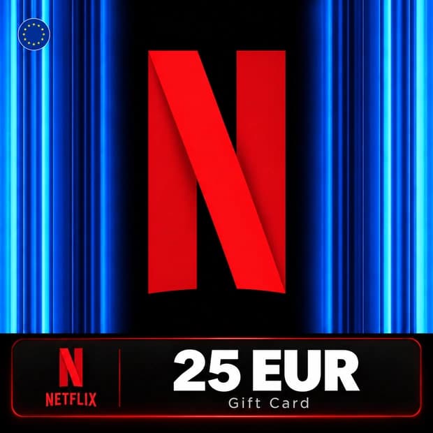 Netflix Gift Card 25 EUR - Europe