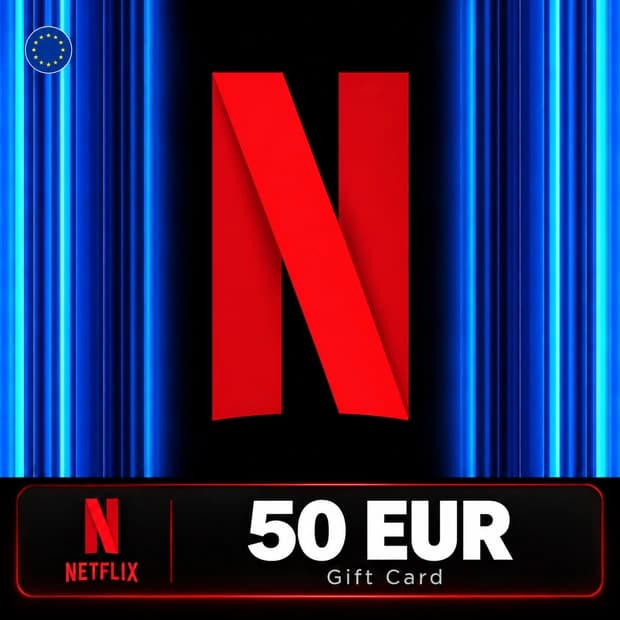 Netflix Gift Card 50 EUR - Europe