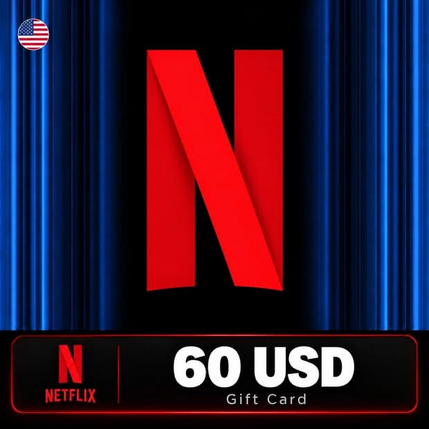 Netflix Gift Card 60 USD - USA