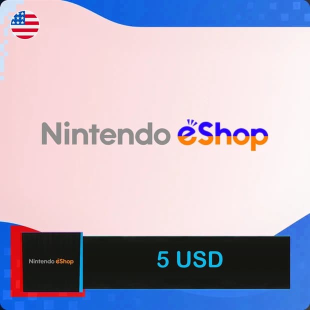 Nintendo Gift Card 5 USD - USA
