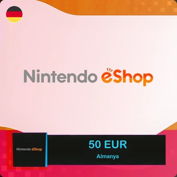Nintendo Gift Card 50 EUR - Germany