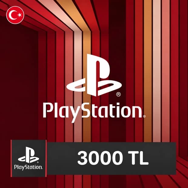 PlayStation Store 3,000 TL Gift Card - Turkey
