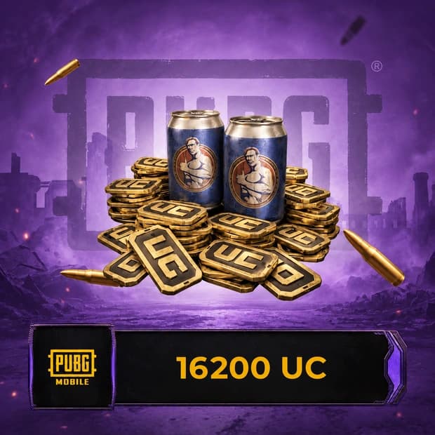 PUBG Mobile 16,200 UC